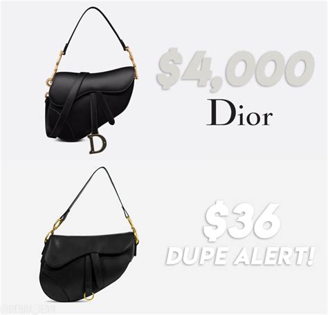 small lady dior bag dupe|knockoff dior saddle bag.